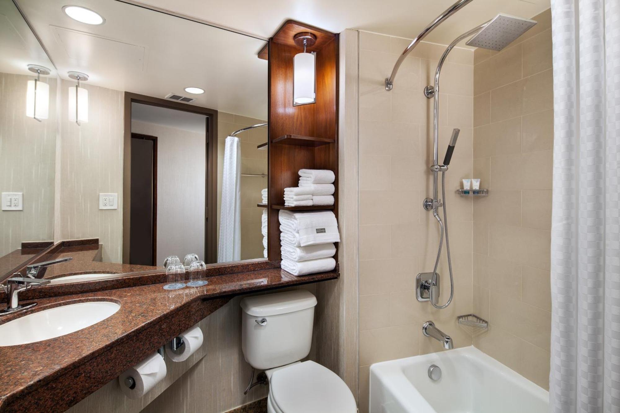Accessible Rollin Shower Accessible Guest room 1 Queen Mobility Hearing Accessible w or Transfer Shower
